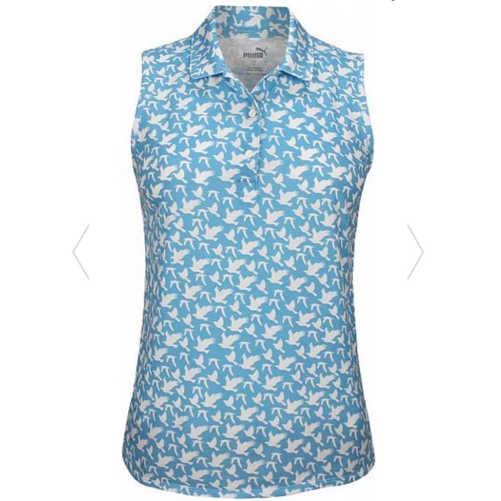 PUMA ⛳️Birdie Sleeveless Golf Shirt, xs